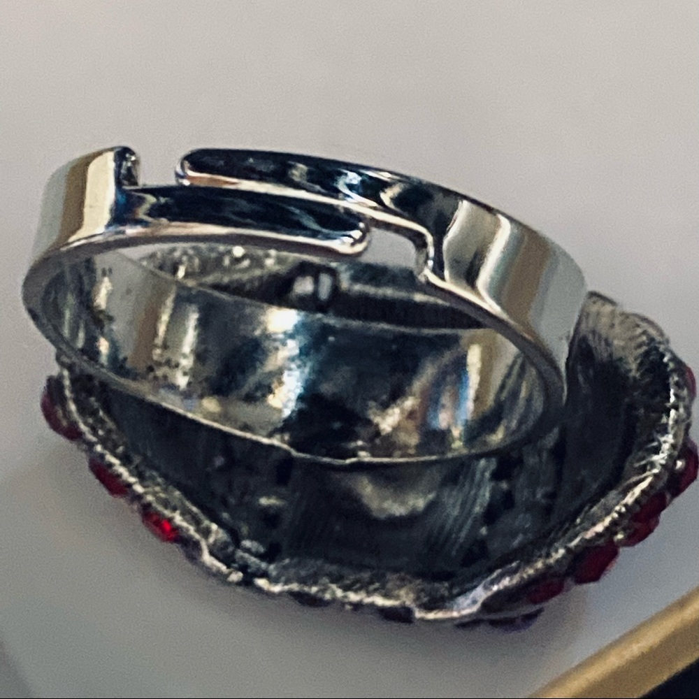 Two Tone Adjustable Ring - image 6